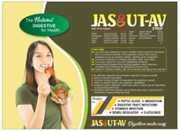 Nature Vedic Jasgut - AV Syrup for Peptic Ulcers & Stomach Infection - 400 ml